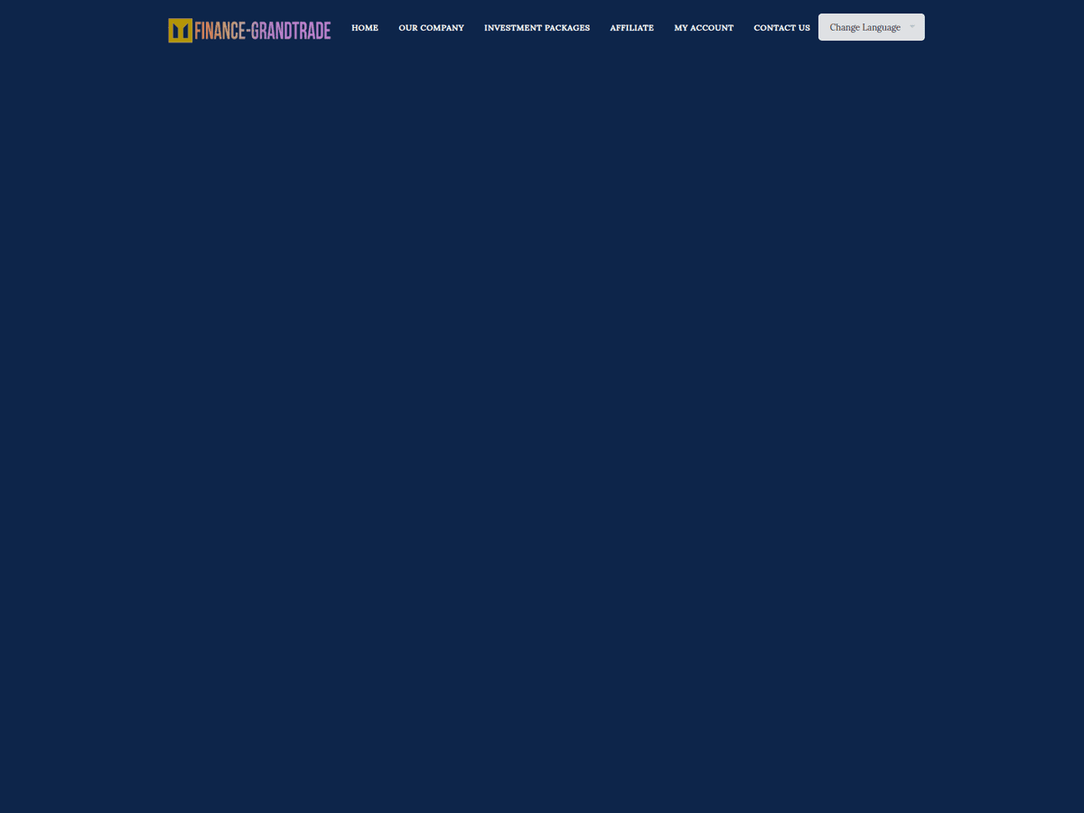 Screenshot der Webseite Finance Grandtrade (finance-grandtrade.com)