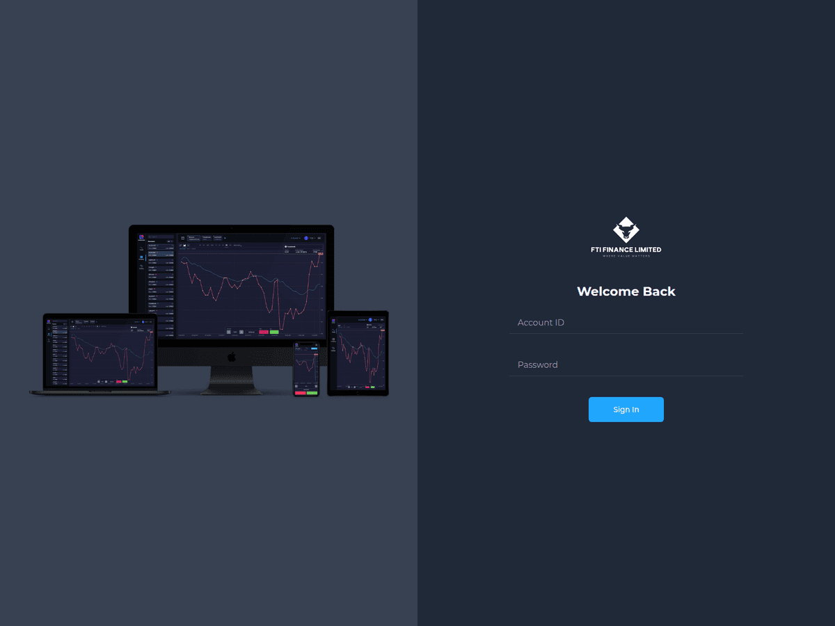 Screenshot der Webseite Ftifinancelimited (ftifinancelimited.com)