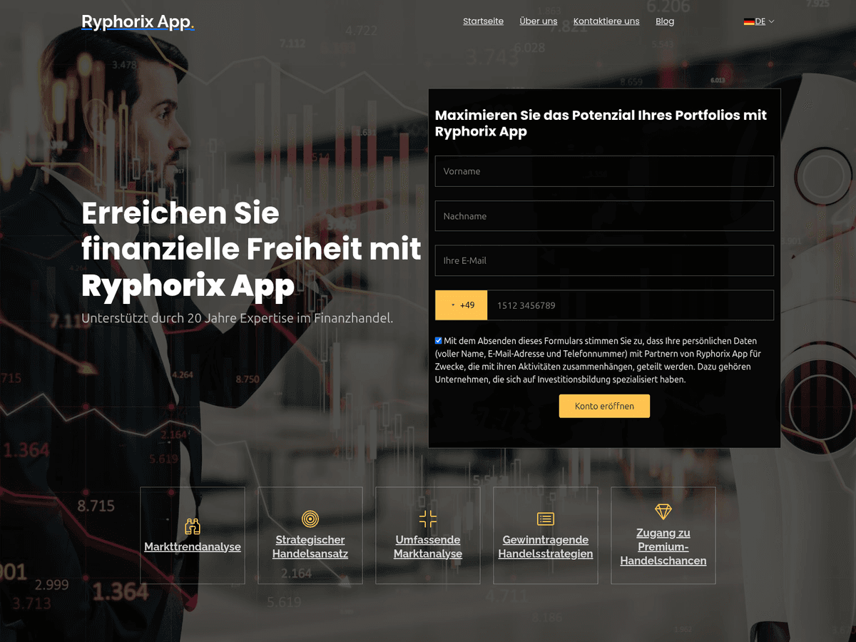 Screenshot von Ryphorix App Today