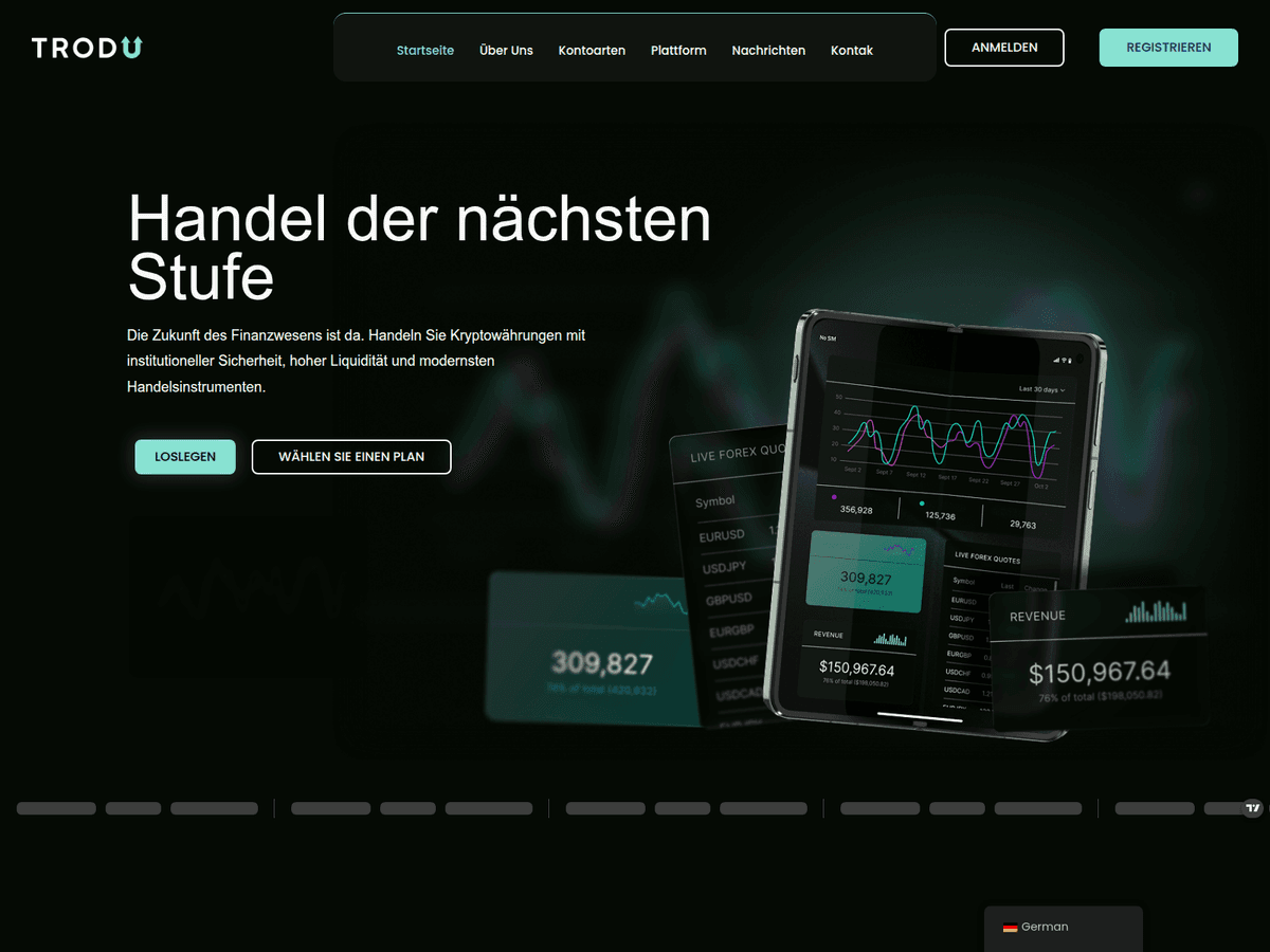 Screenshot von Trodu