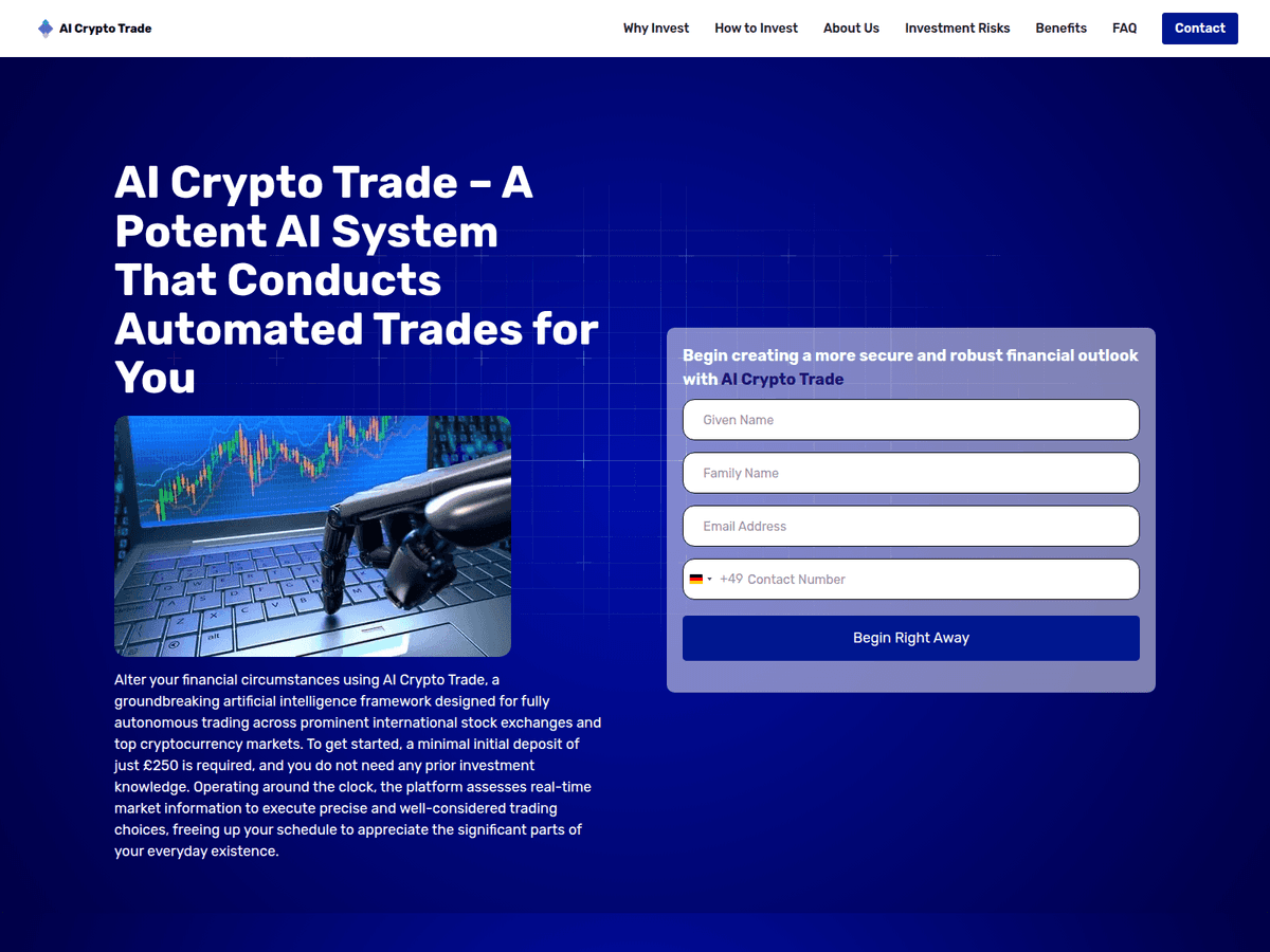 Screenshot der Webseite Uk Aicrypto (uk-aicrypto.com)
