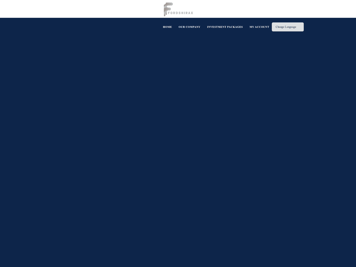 Screenshot der Webseite Fordshirax (fordshirax.cc)