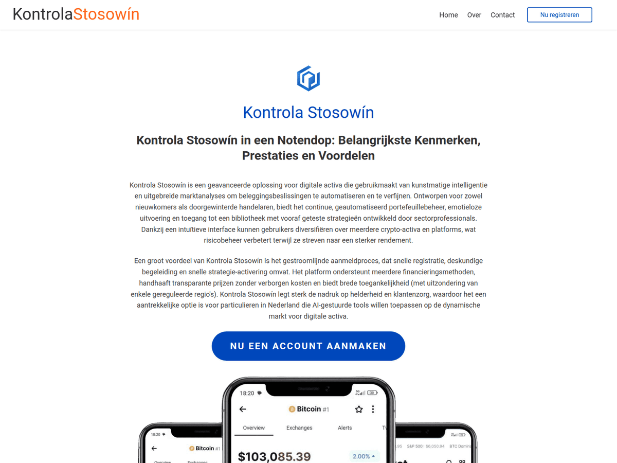 Screenshot von Kontrolastosowin Ai