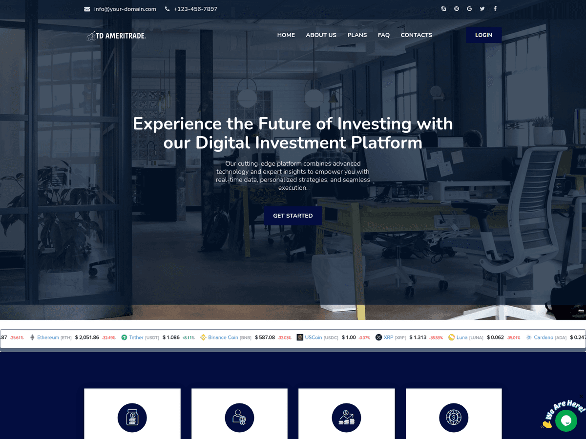 Screenshot der Webseite Waxiprofits (waxiprofits.com)