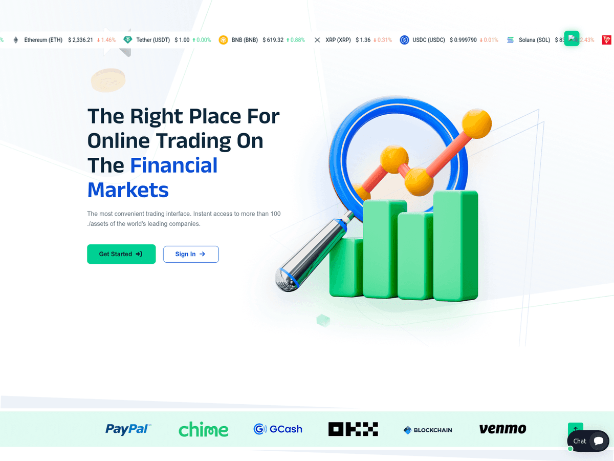 Screenshot der Webseite Primenexax (nadexprimes.com.primenexax.com)