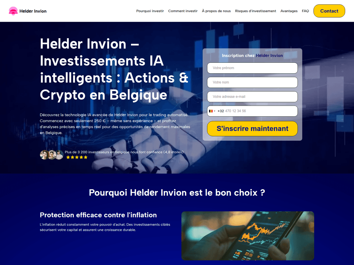 Screenshot der Webseite Be Helderinvion (be-helderinvion.com)