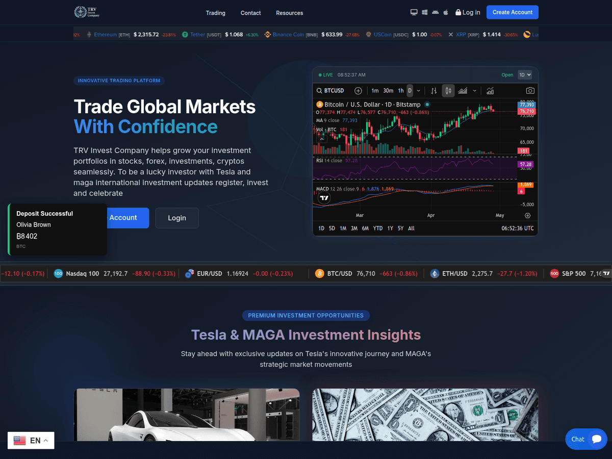 Screenshot der Webseite Somniumwinesinc (trvinco.com.somniumwinesinc.com)