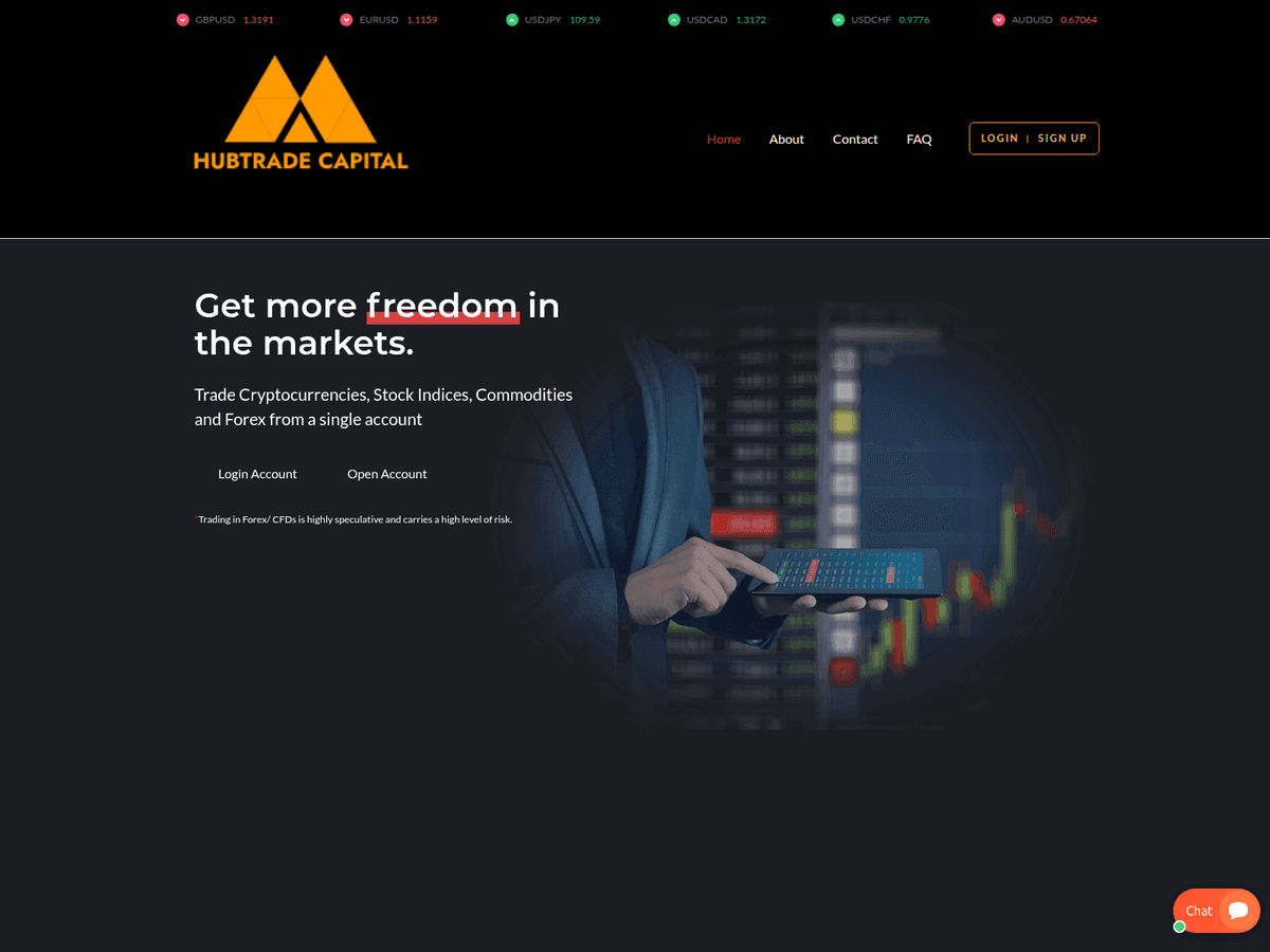 Screenshot der Webseite Legacybuildersltd (hubtradecapital.com.legacybuildersltd.com)