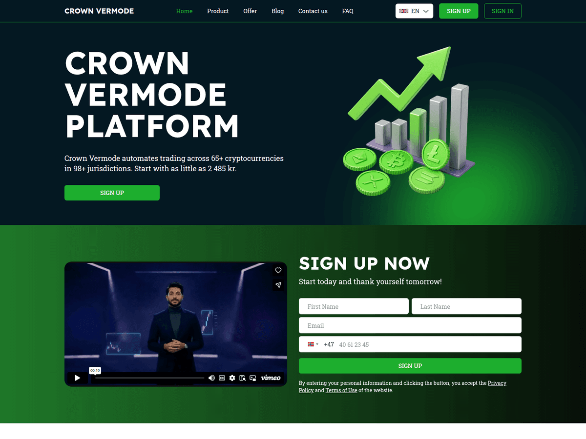 Screenshot von Crownvermode