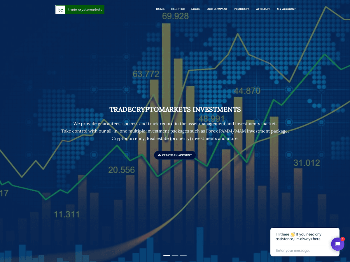 Screenshot der Webseite Safefxoptions (tradecryptomarkets.com.safefxoptions.net)