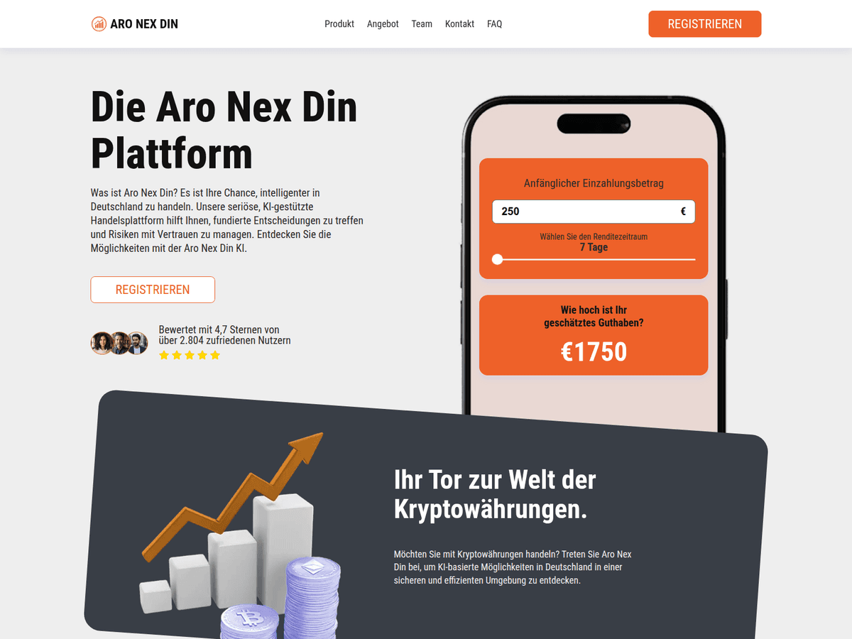 Screenshot von Aronexdin