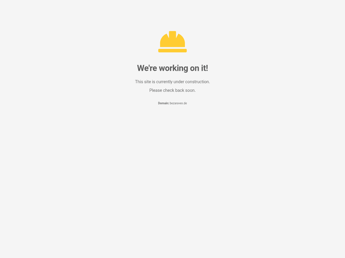 Screenshot der Webseite Bezaravex (bezaravex.de)