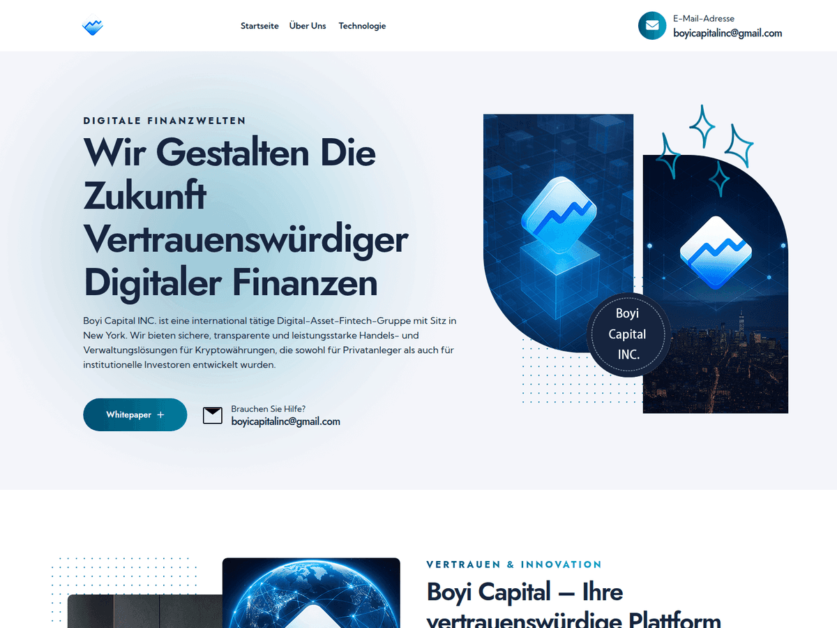 Screenshot von Boyicapital
