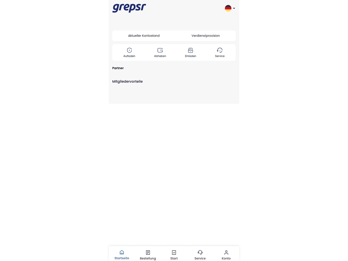 Screenshot der Webseite Degrepsr (degrepsr.com)