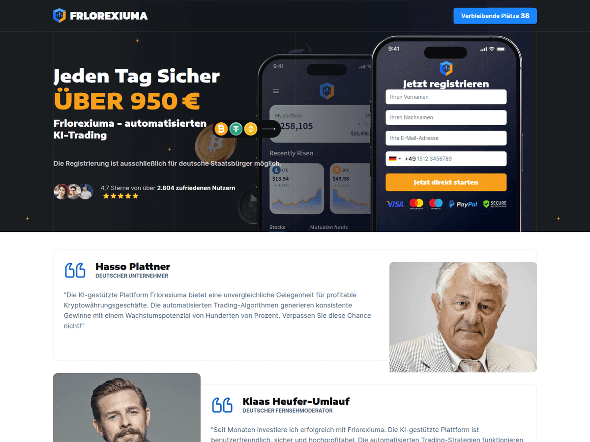 Screenshot der Webseite Frlorexiuma (frlorexiuma.net)
