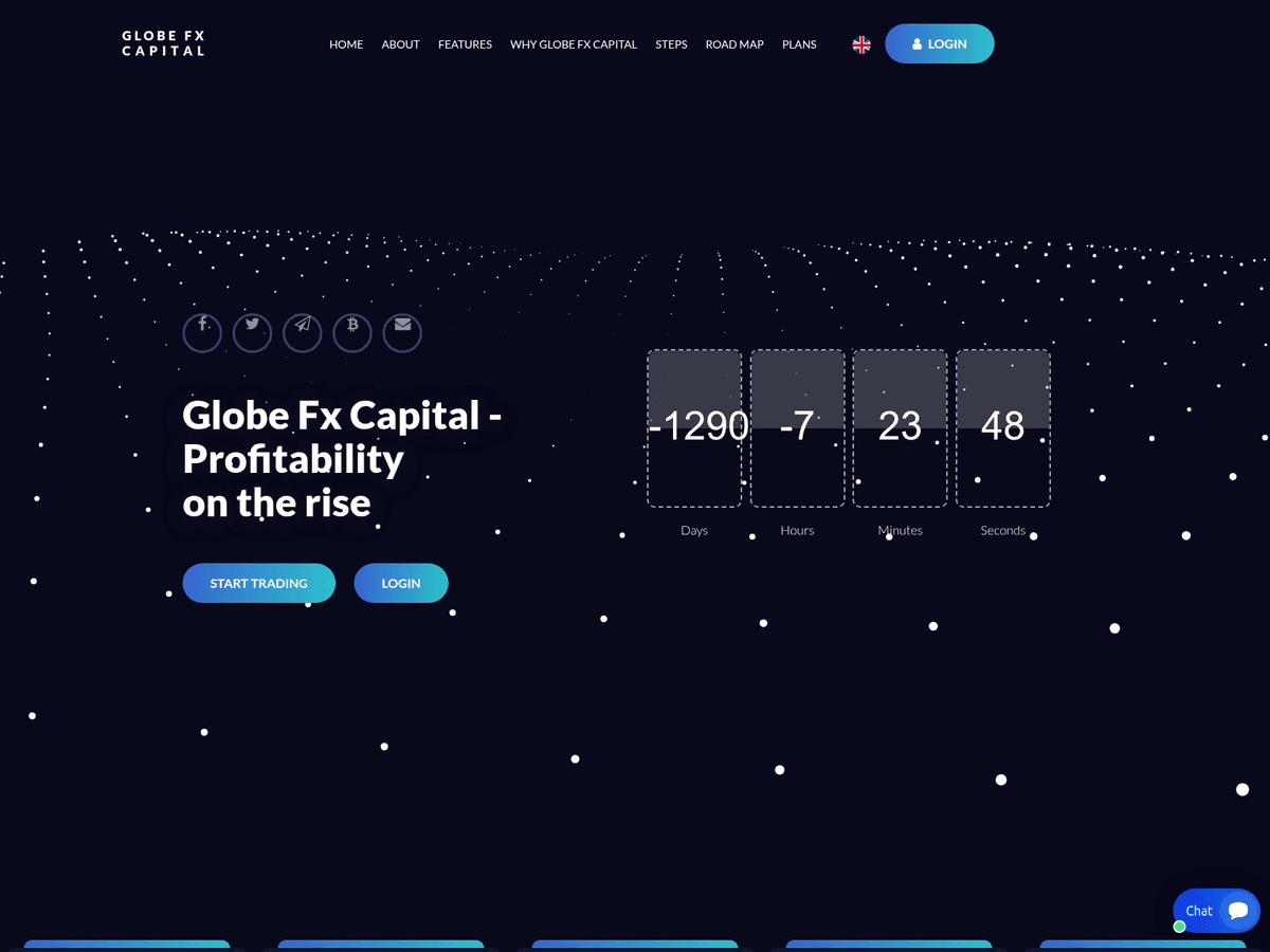 Screenshot von Globefxcapital