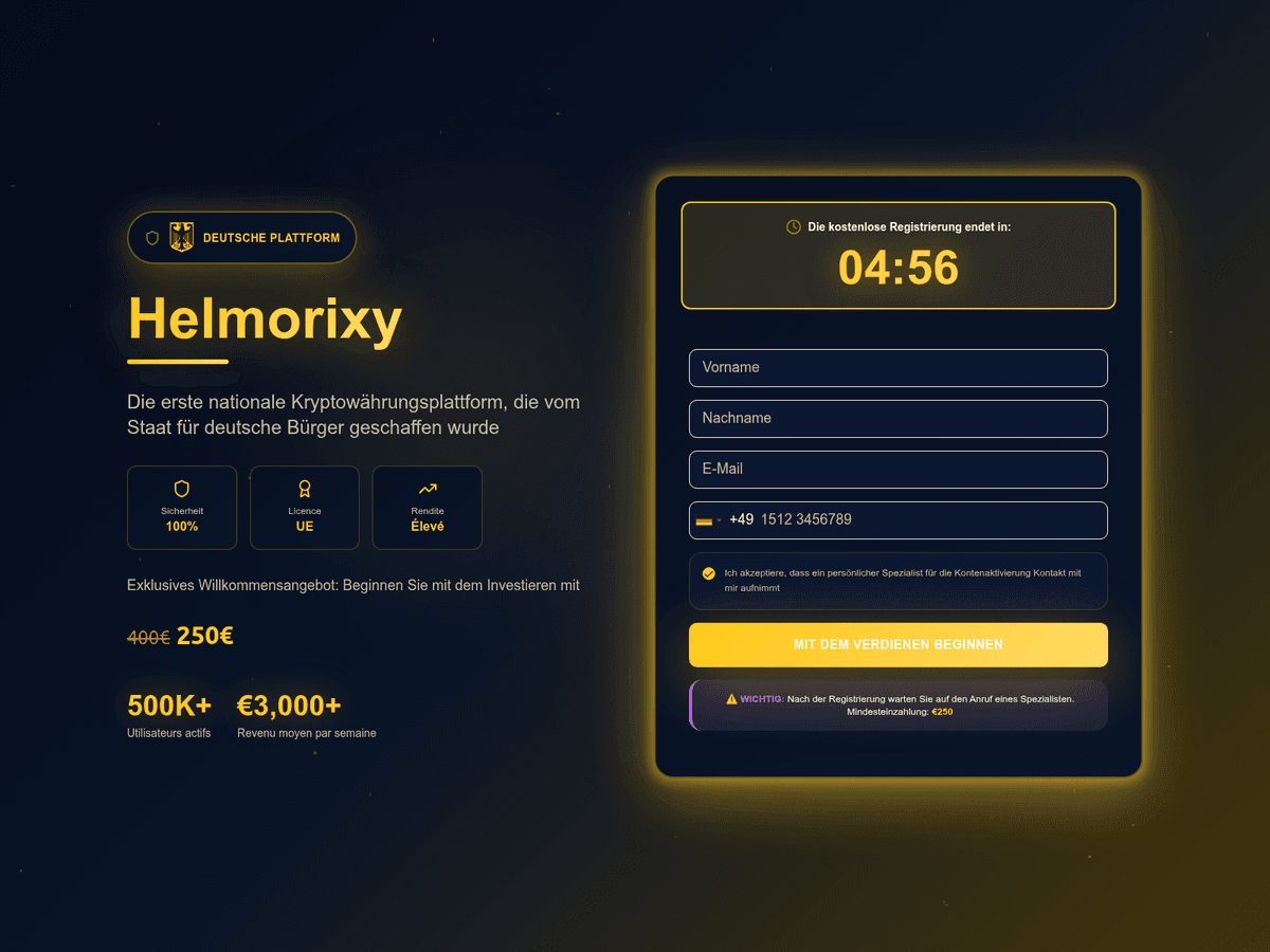 Screenshot der Webseite Helmorixy (helmorixy.org)