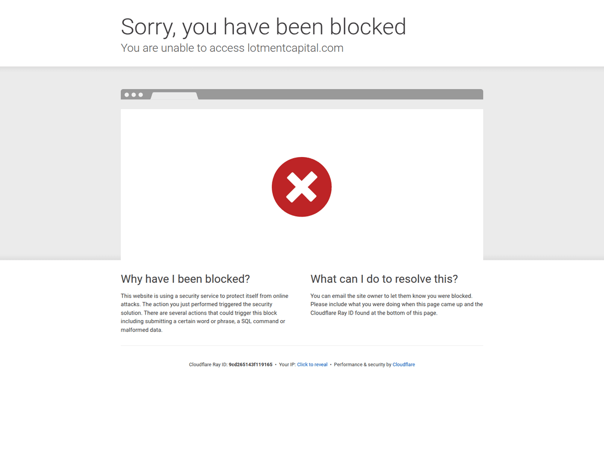 Screenshot der Webseite Lotmentcapital (lotmentcapital.com)