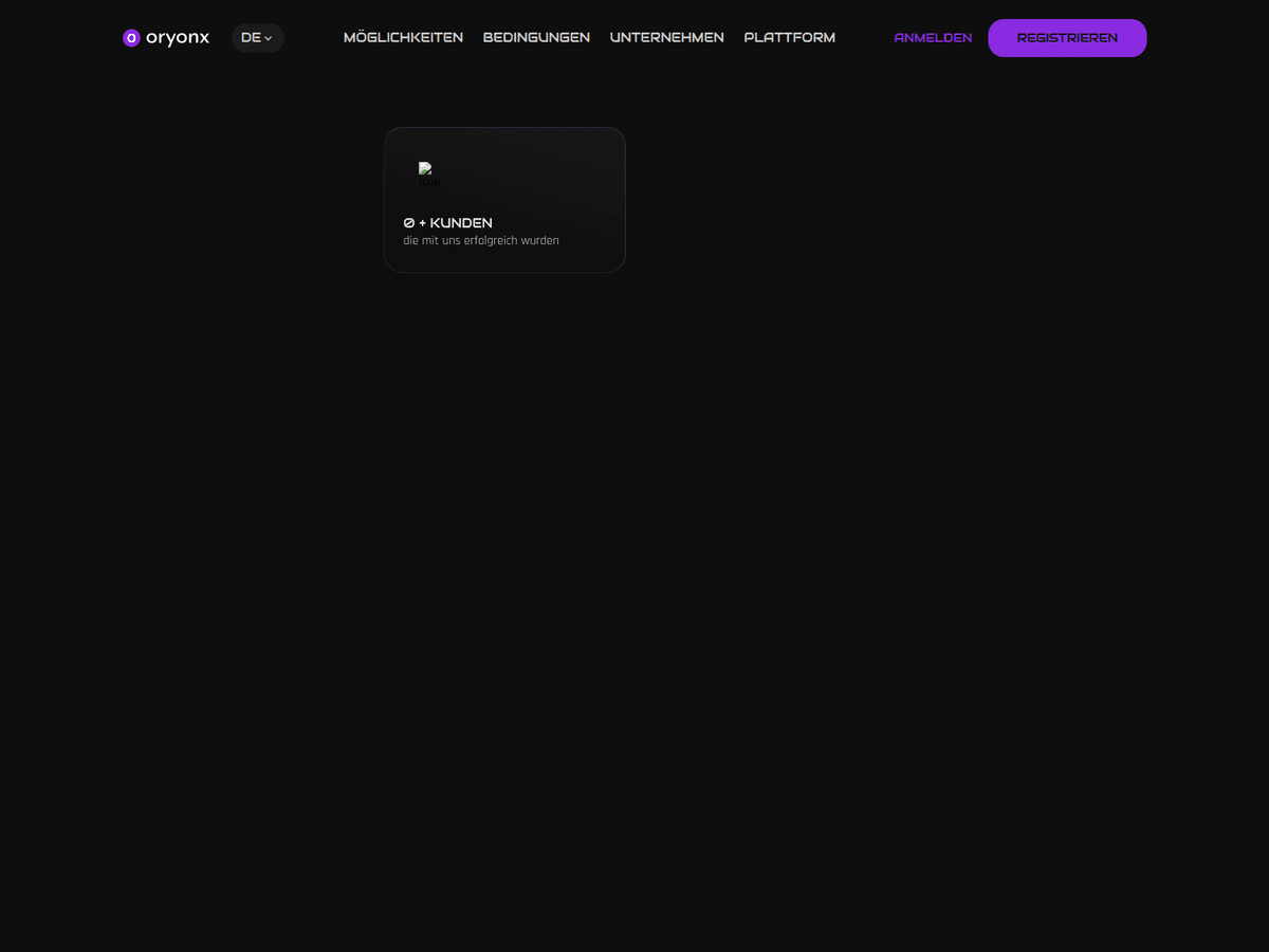 Screenshot von Oryonx