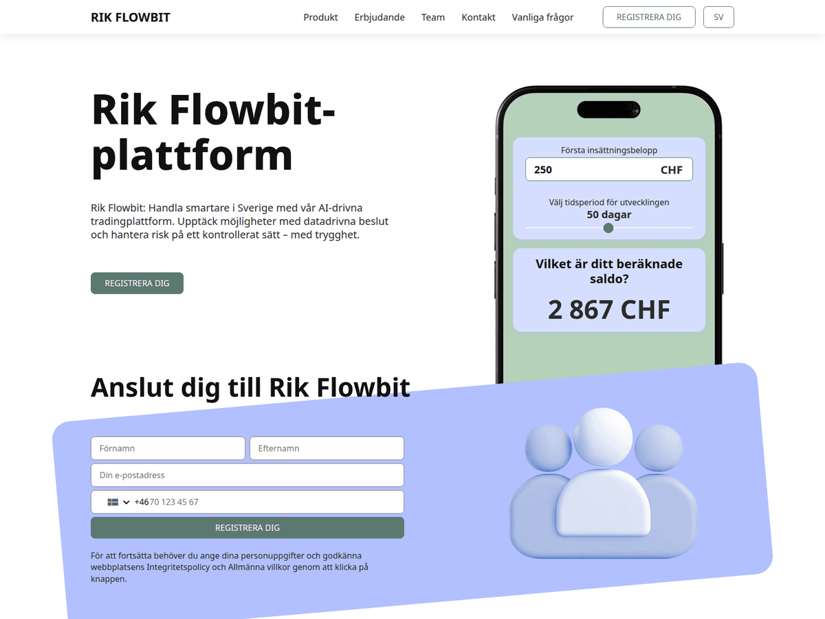 Screenshot der Webseite Rik Flowbit (rik-flowbit.com)