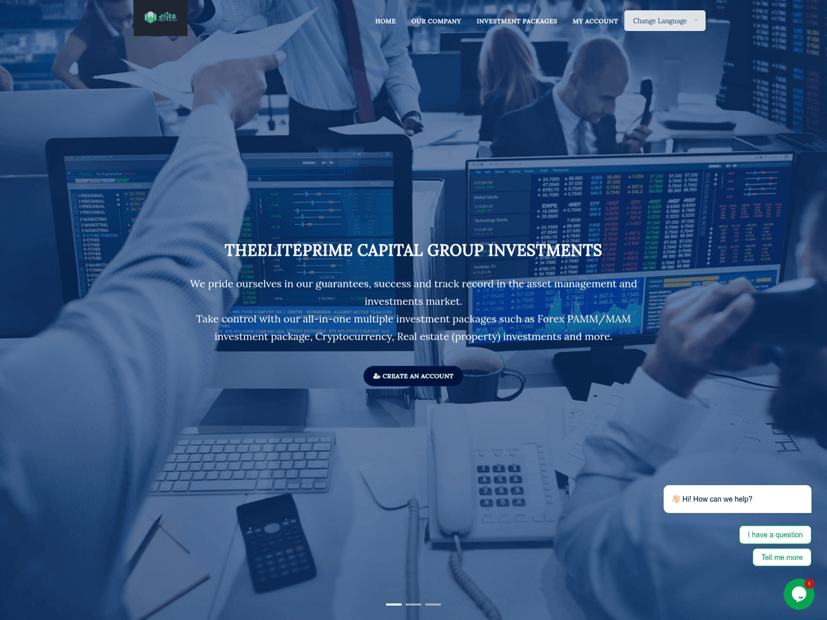 Screenshot der Webseite Theelitetr Max (theelitetr-max.com)