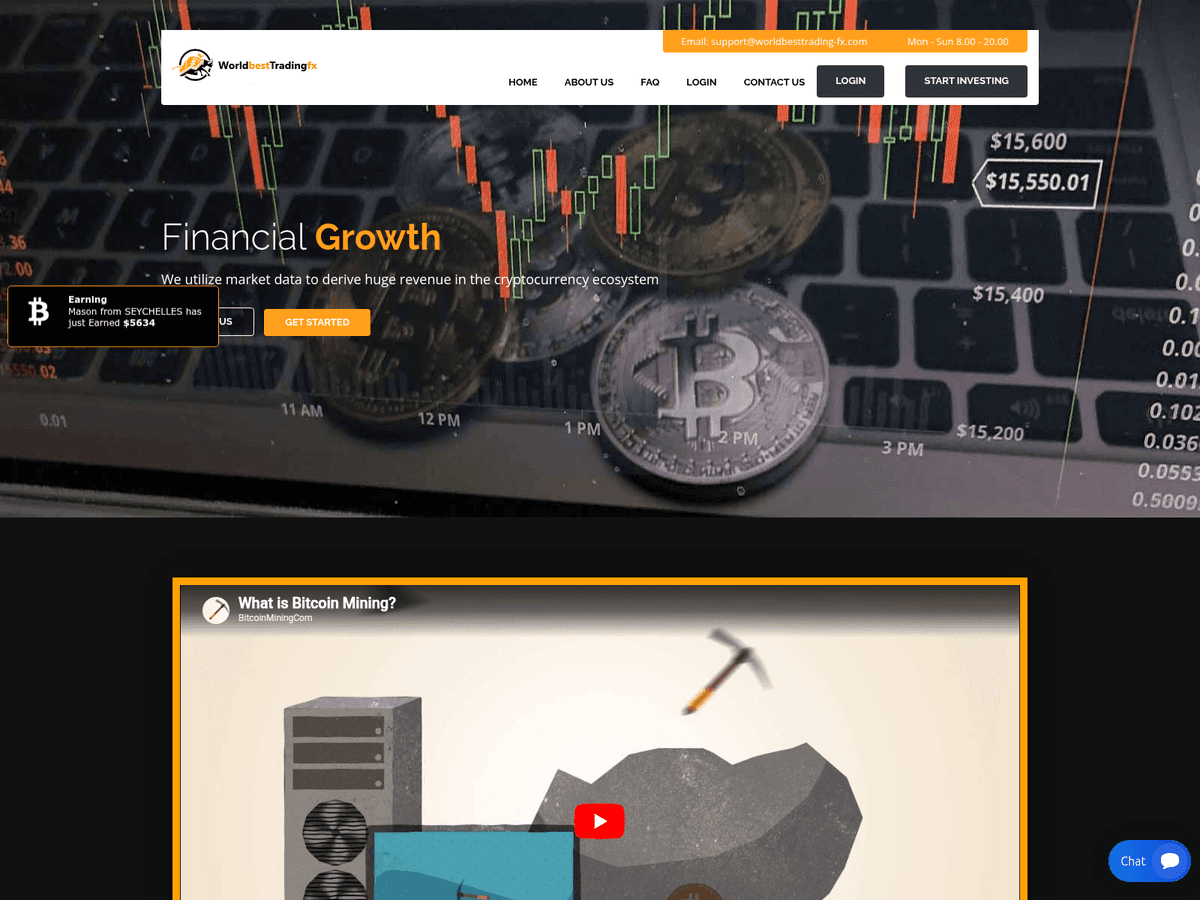 Screenshot der Webseite Worldbesttrading Fx (worldbesttrading-fx.com)
