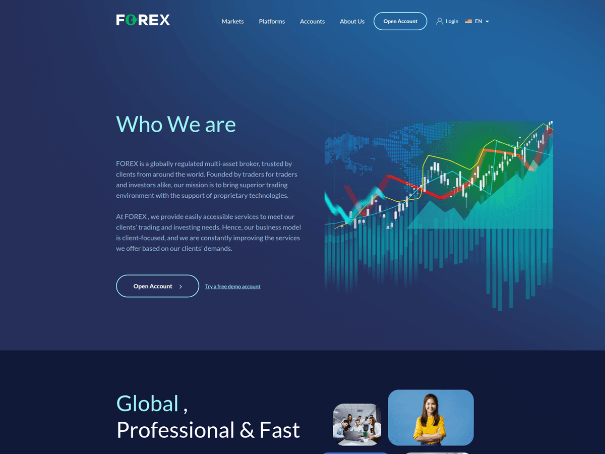 Screenshot der Webseite Forex Exo (forex-exo.com)