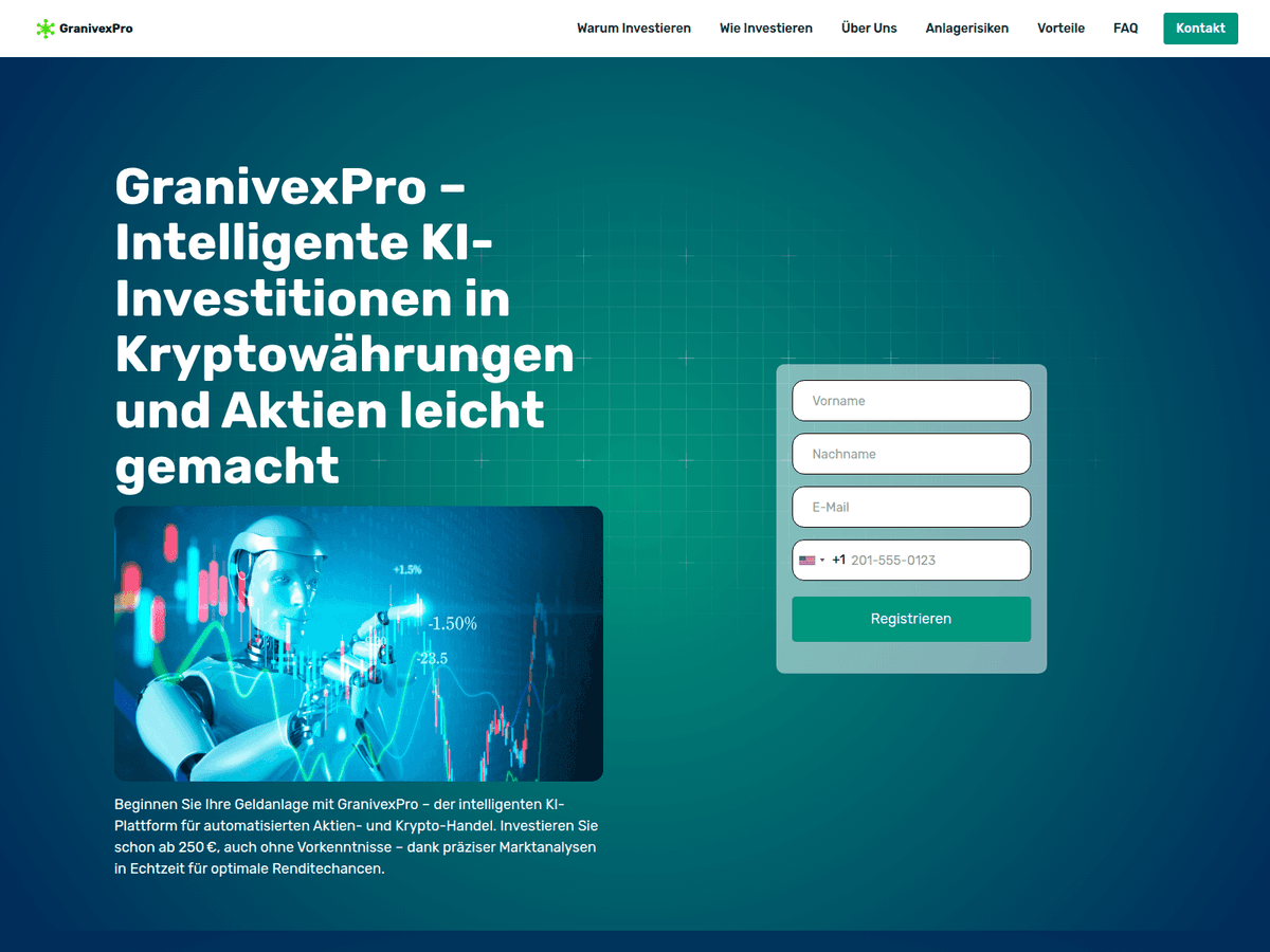 Screenshot der Webseite Granivexpro (granivexpro.org)