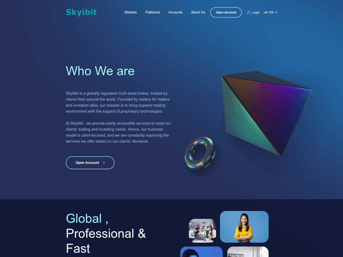 Screenshot der Webseite Skybiat (pc.skybiat.com)
