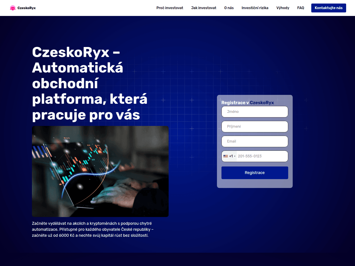 Screenshot der Webseite Czeskoryxx (czeskoryxx.com)