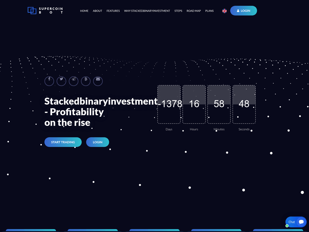 Screenshot der Webseite Stackedbinaryinvestment (stackedbinaryinvestment.com)