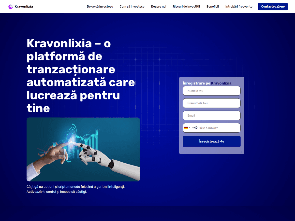 Screenshot der Webseite Kravonlixia (kravonlixia.com)