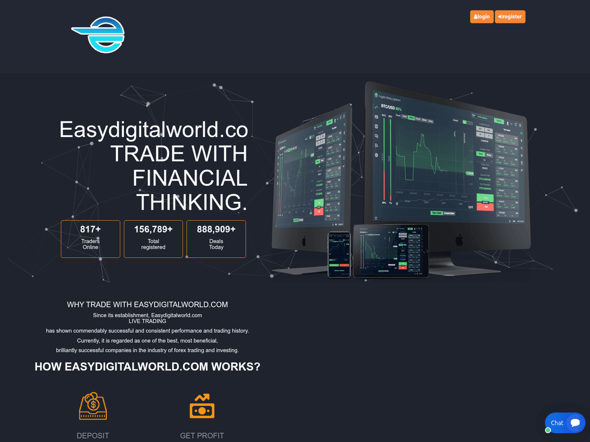 Screenshot der Webseite Easydigitalworld (easydigitalworld.com)