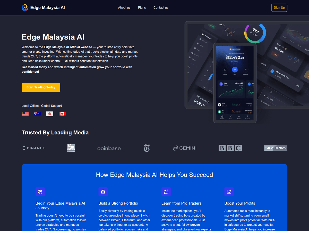 Screenshot der Webseite Edgemalaysiaai (edgemalaysiaai.com)
