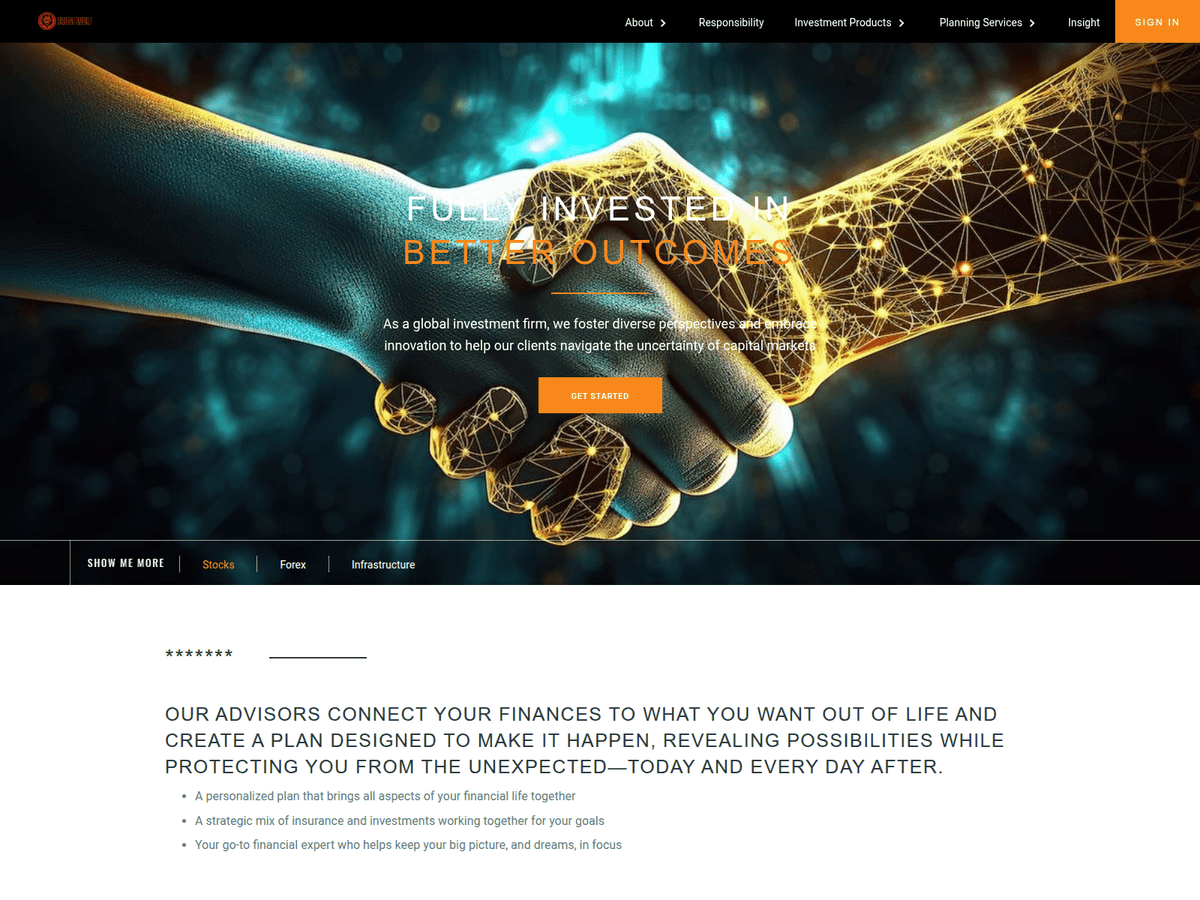 Screenshot der Webseite Frostwolf Llc (frostwolf-llc.com)