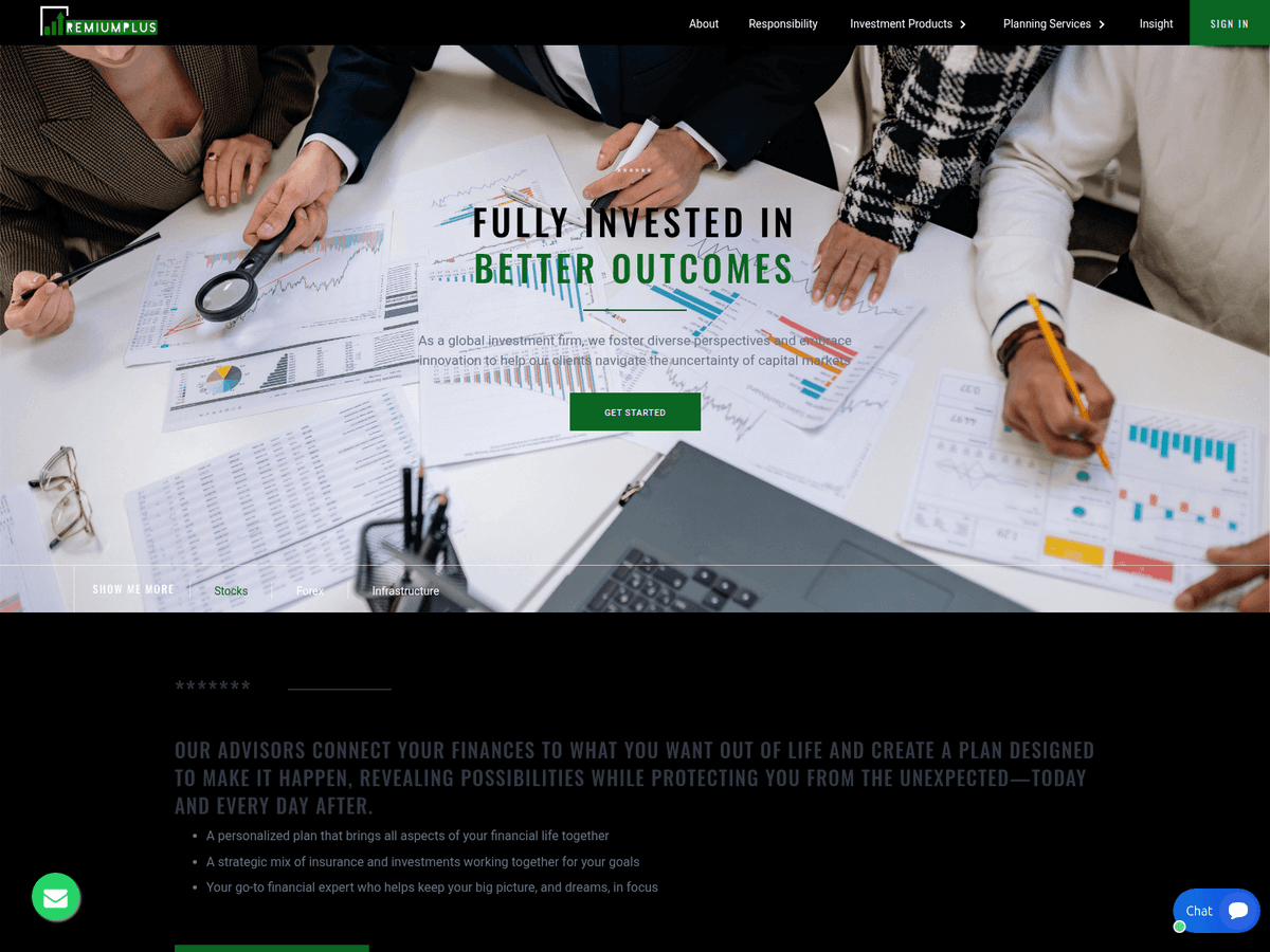 Screenshot der Webseite Remiumplus (remiumplus.com)
