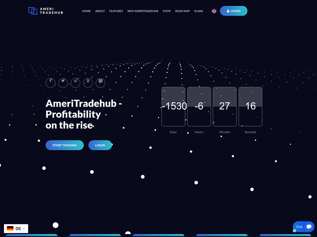 Screenshot von Ameritradehub