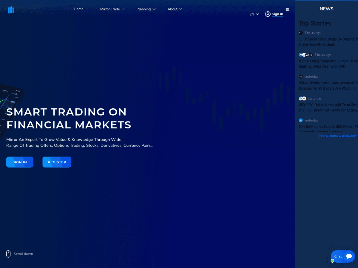 Screenshot der Webseite Alphacfg (alphacfg.com)