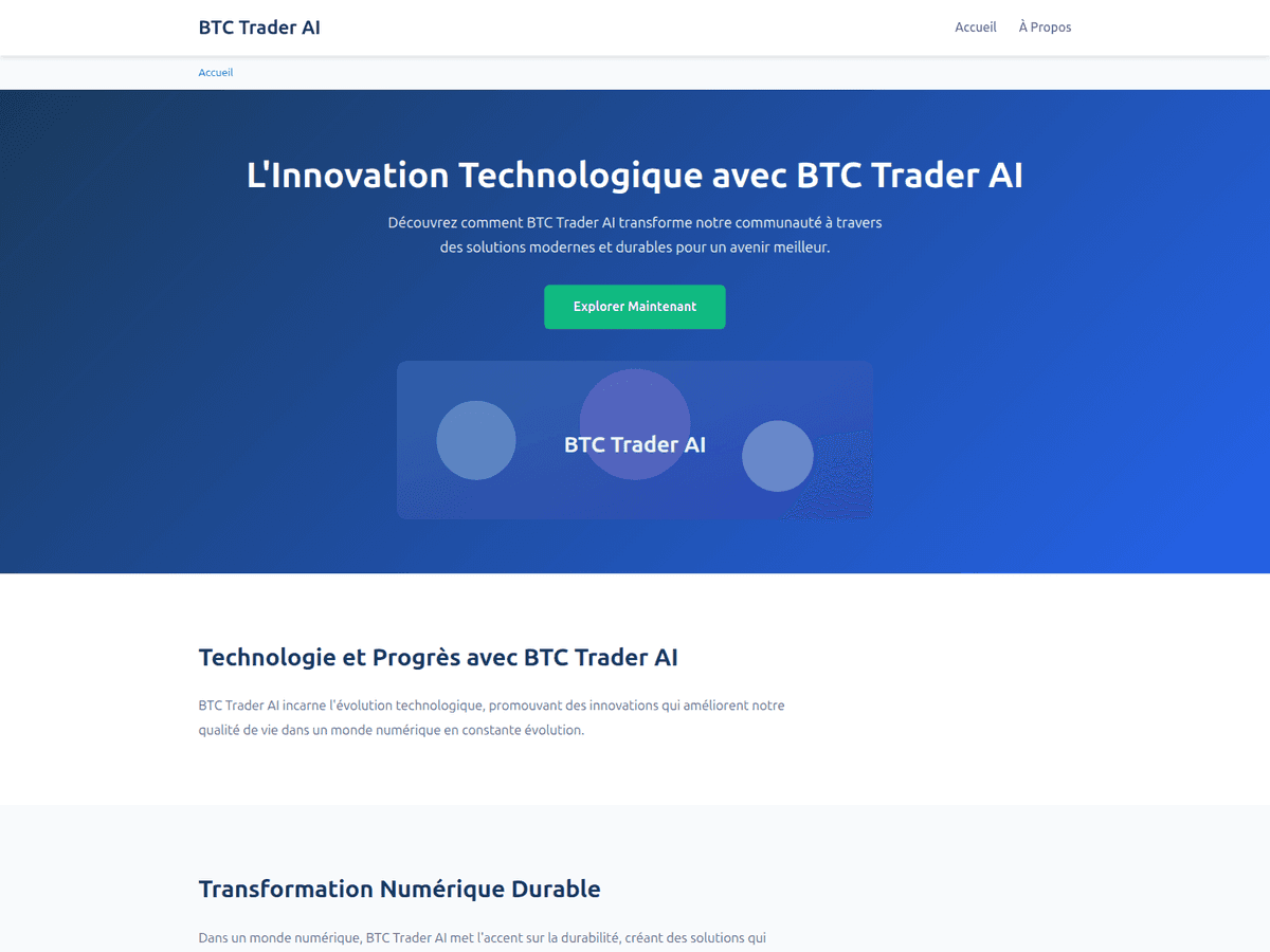 Screenshot von Btc Trader Ai