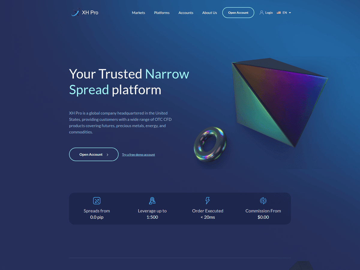 Screenshot der Webseite Xhproltd (xhproltd.com)