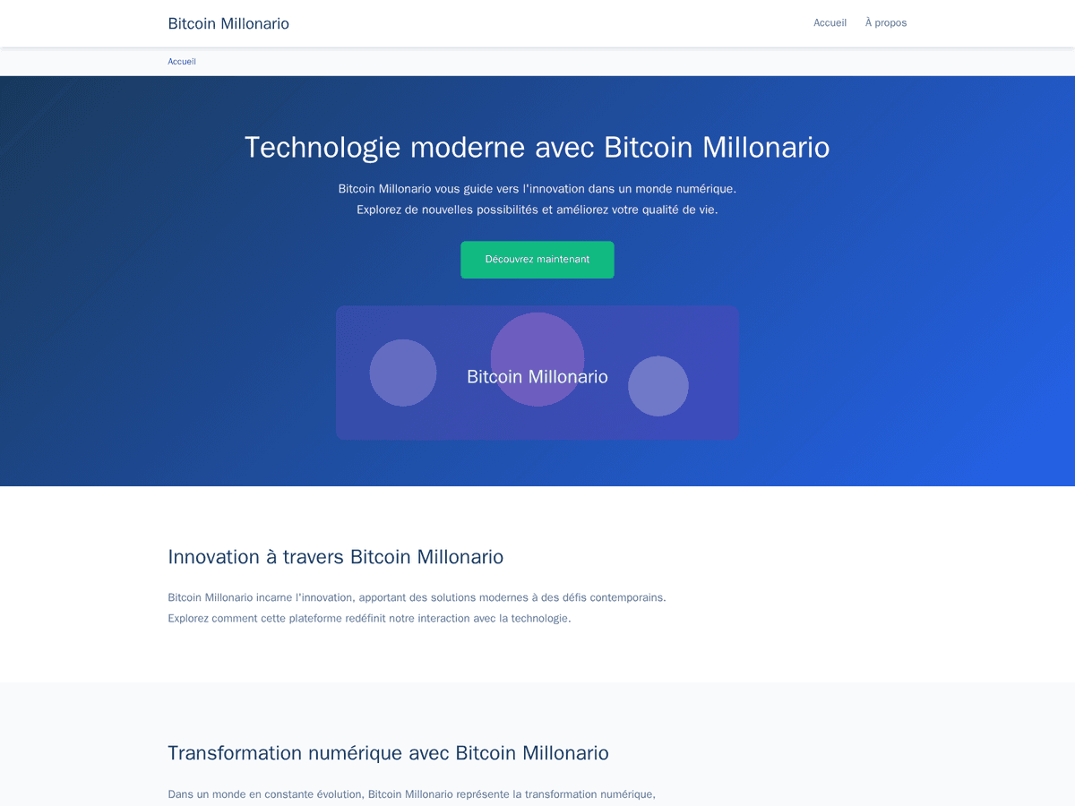 Screenshot von Bitcoinmillonario App