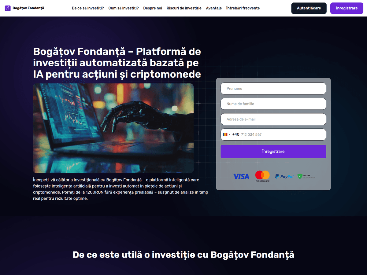 Screenshot von Bogatovfondanta
