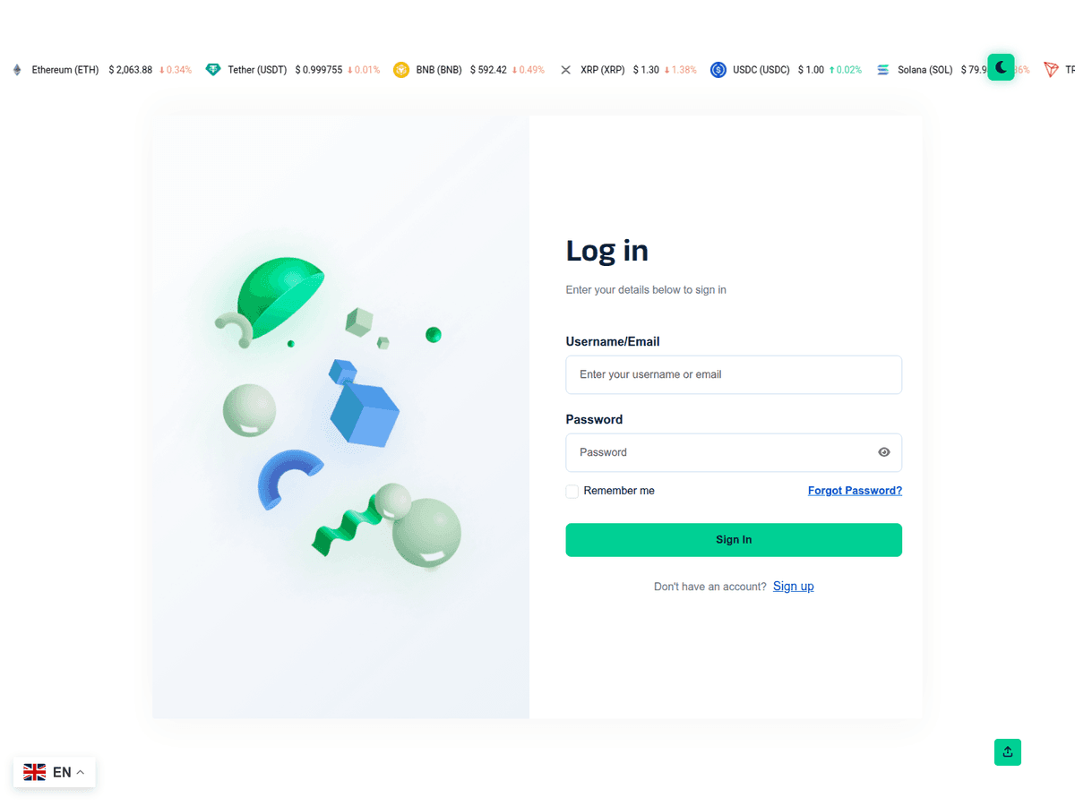 Screenshot der Webseite Xpartlive (xpartlive.com)