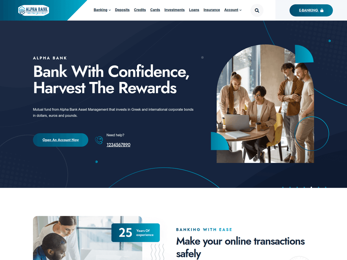 Screenshot der Webseite Edentechnology360 (fluxbank.edentechnology360.com.ng)