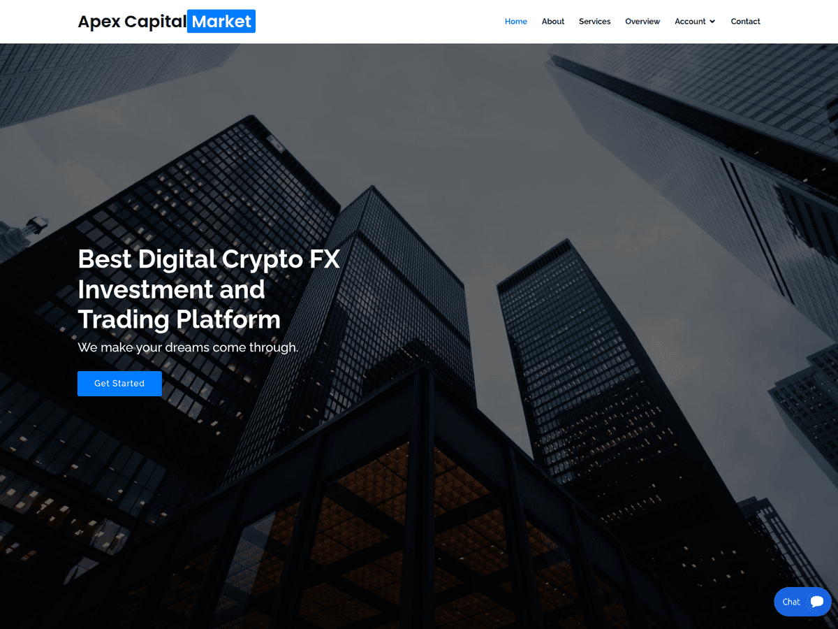 Screenshot von Acapitalmarket