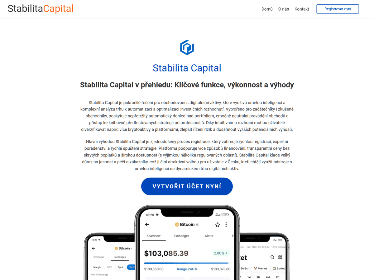 Screenshot der Webseite Stabilitacapital Ai (stabilitacapital-ai.com)