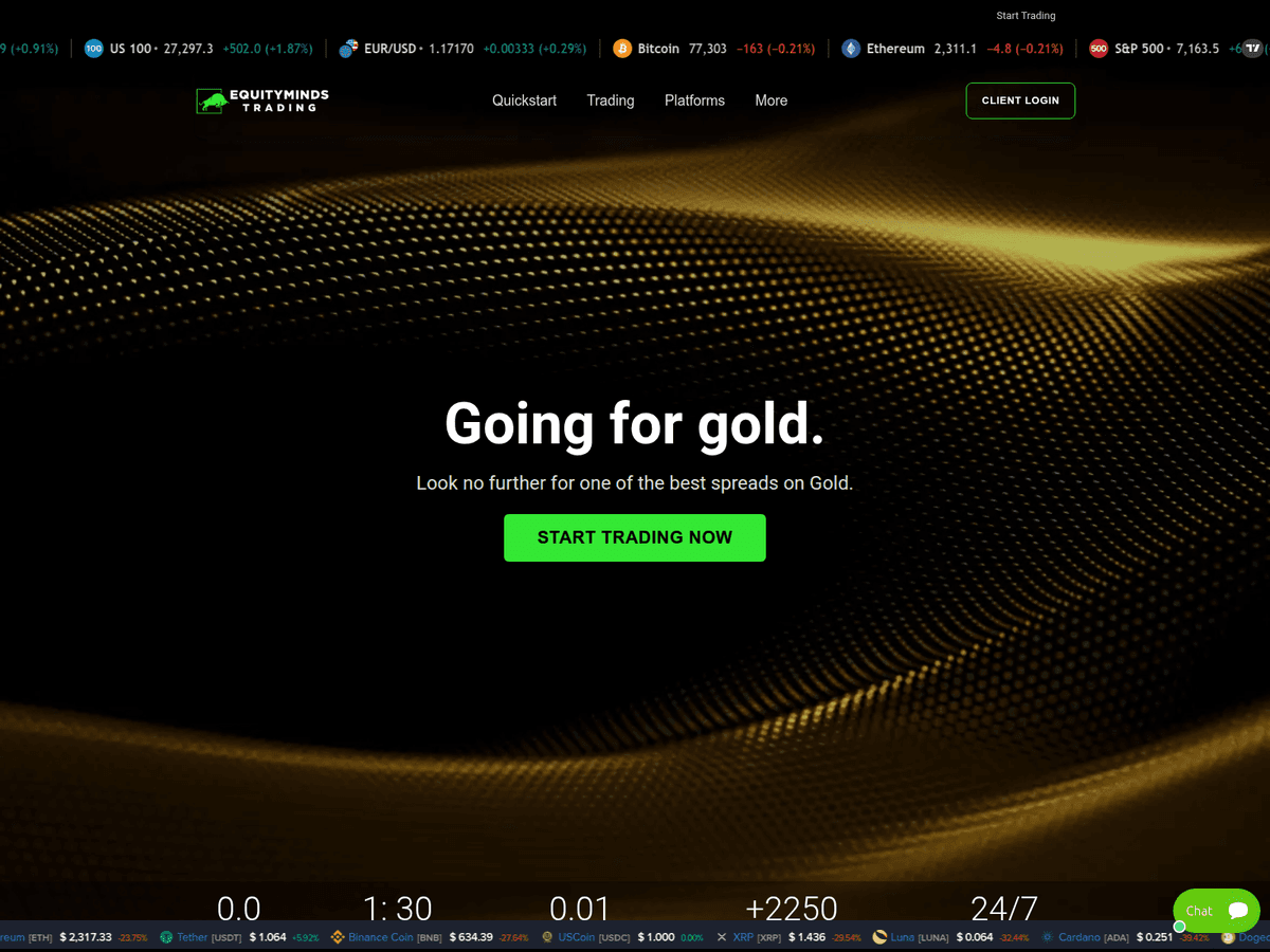 Screenshot der Webseite Truelinebk (equitymindstrading.com.truelinebk.com)