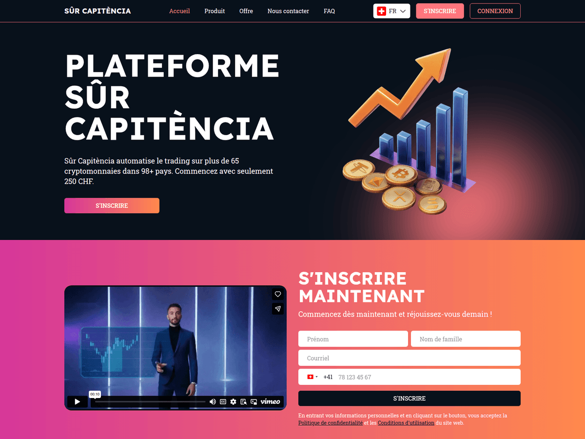Screenshot der Webseite Sur Capitencia (sur-capitencia.com)
