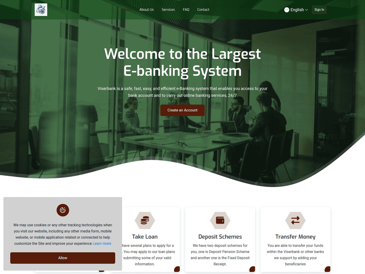 Screenshot der Webseite Easypaypaye (easypaypaye.com)
