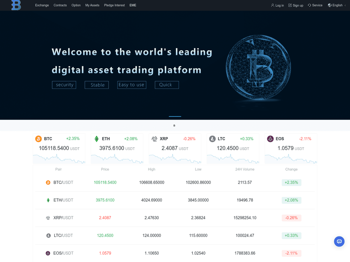 Screenshot der Webseite Appbybit (fack.appbybit.com)